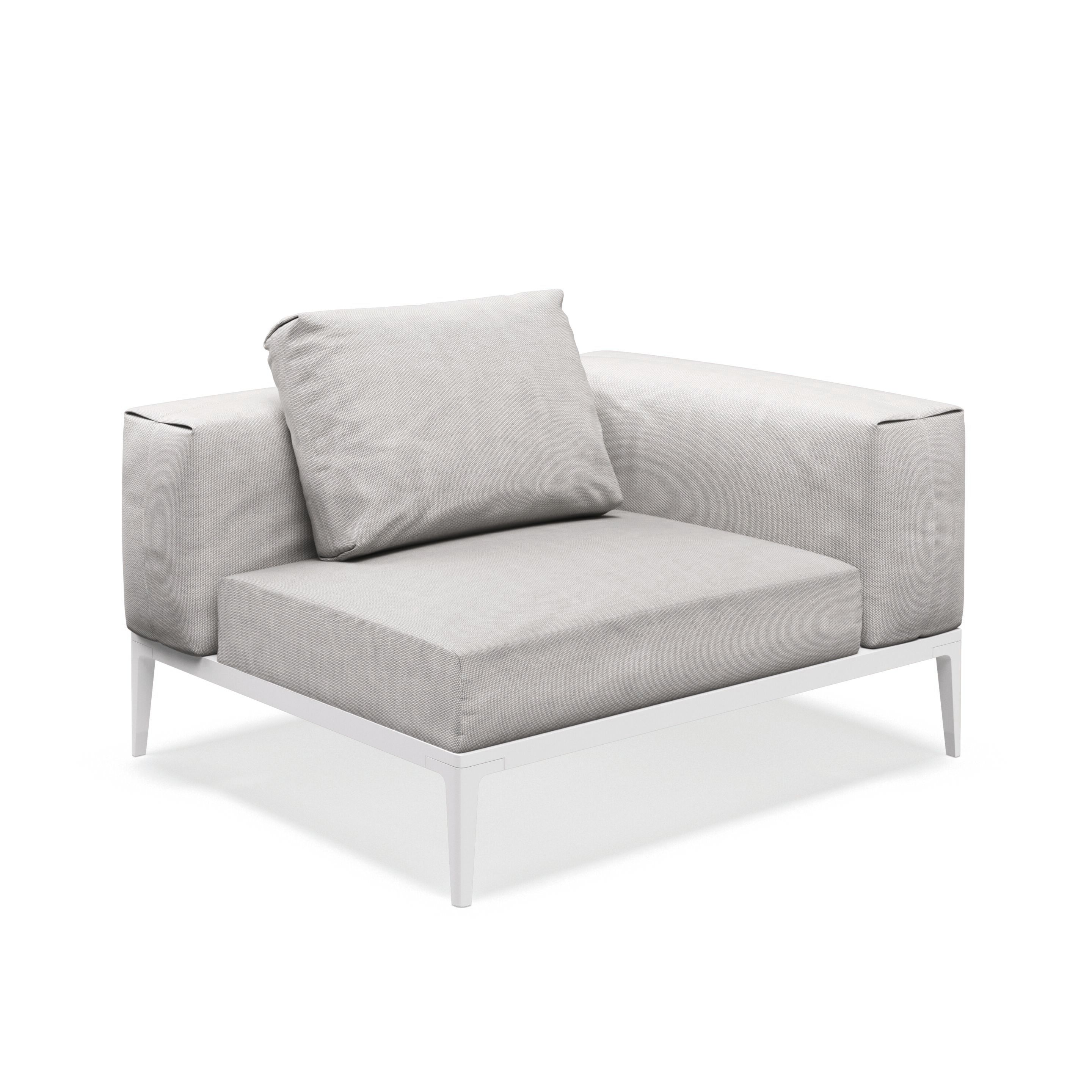 Тканевый угловой модульный садовый диван Gloster сетка ARCH-00114712 - Вид №58