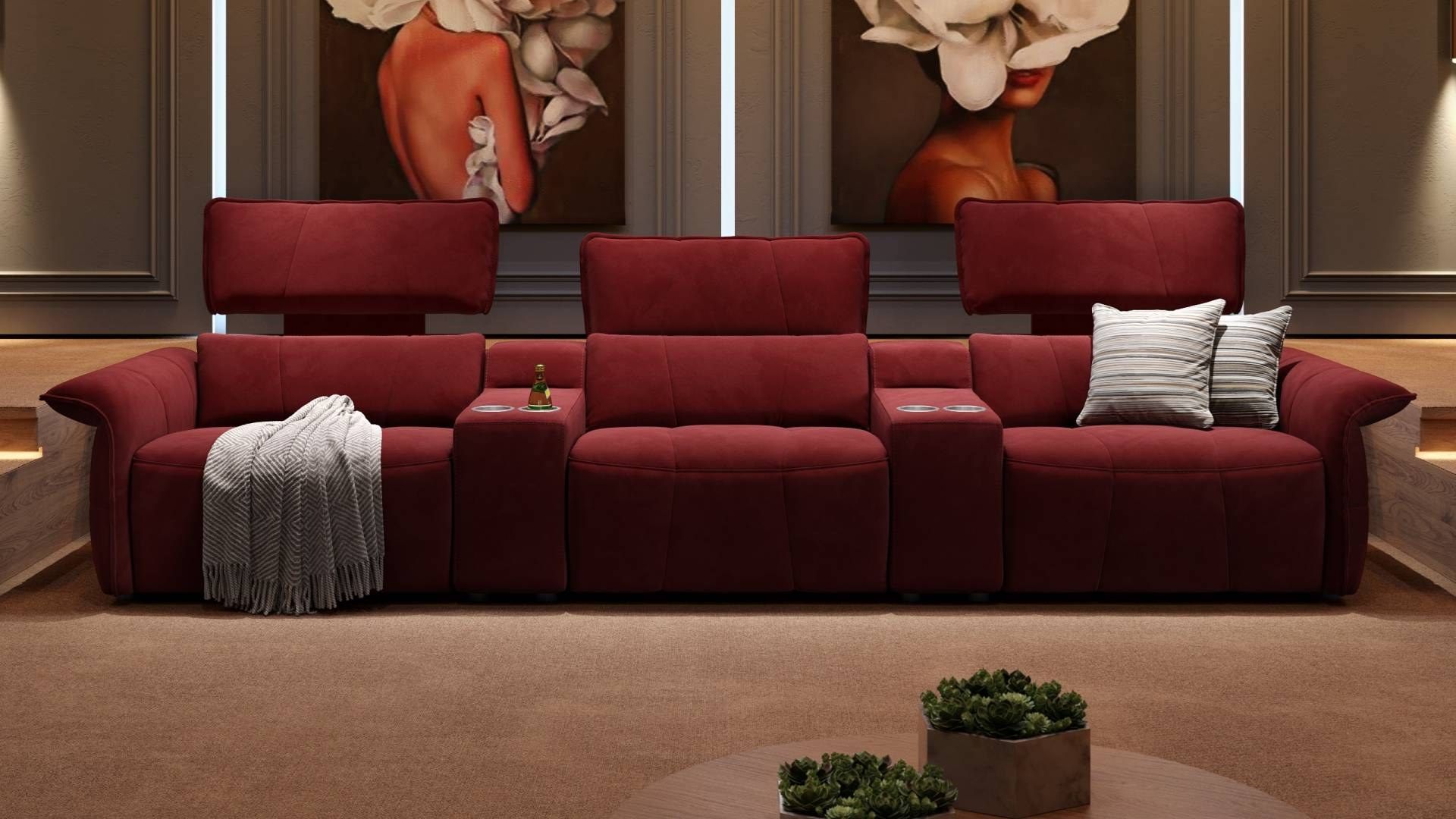 3-местный тканевый диван с откидной спинкой Sofanella ADRIA KINO ARCH-00140573 - Вид №4