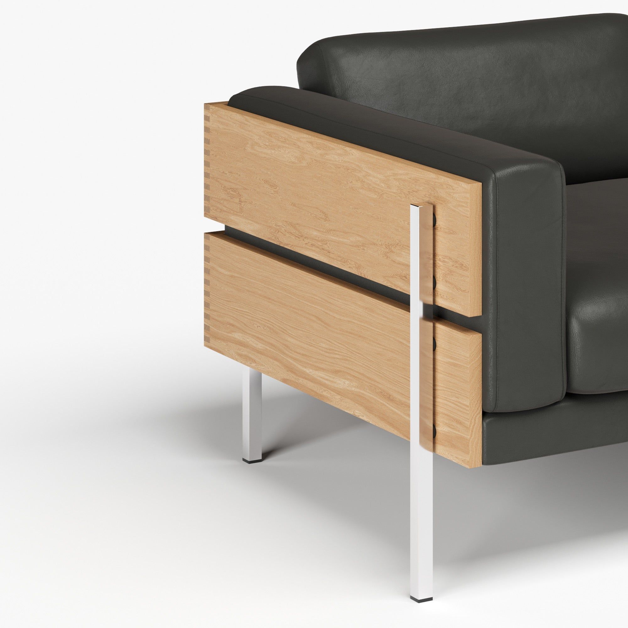 2-местный кожаный диван Case форум ARCH-00053331 - Вид №14