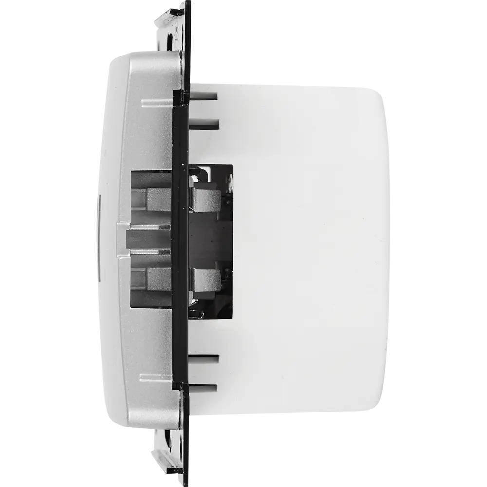 Розетка Hegel USB встраиваемая 3.4 А цвет серебро STLM-2180198 - Вид №2