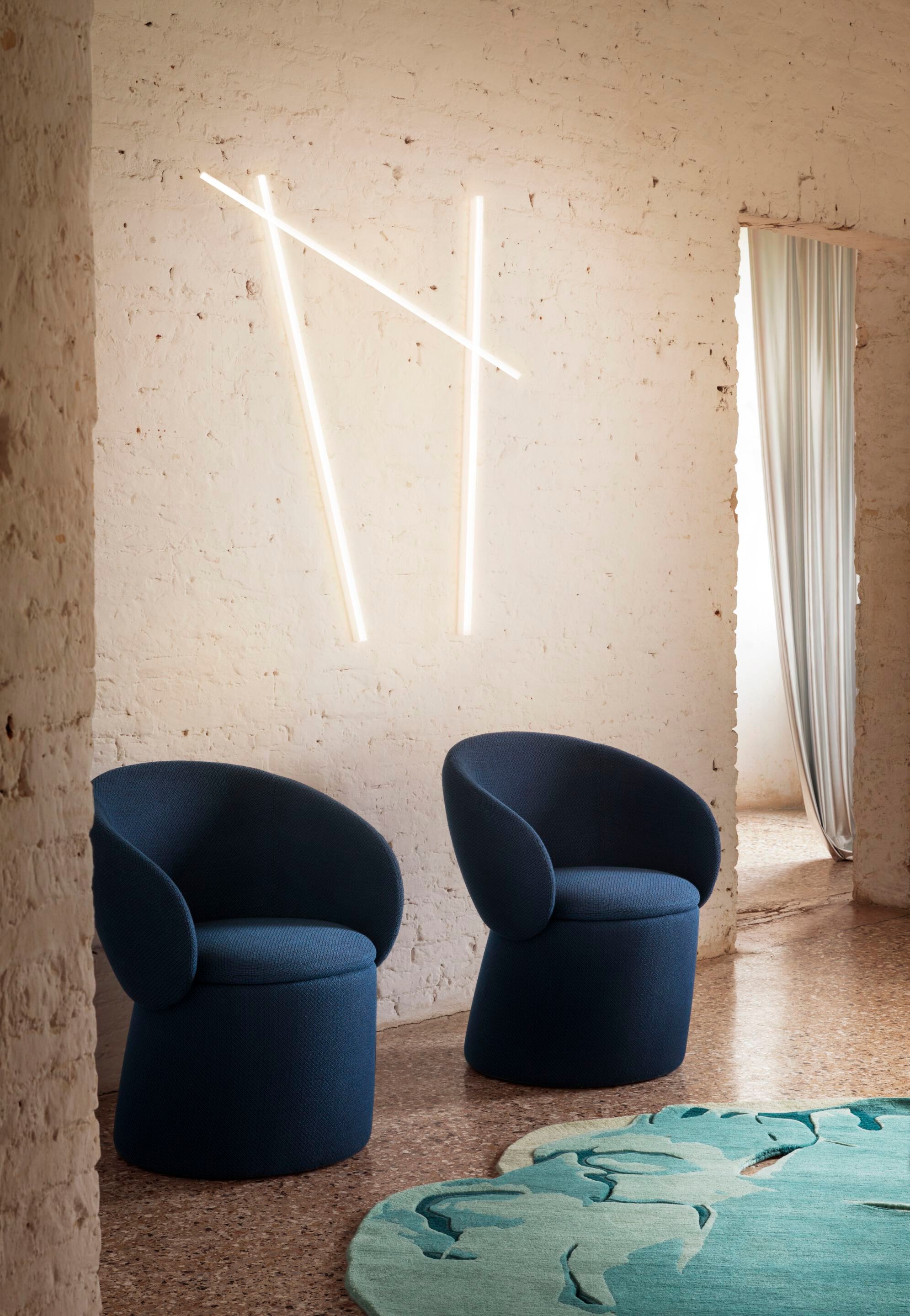 Тканевое кресло с подлокотниками Miniforms Nebula ARCH-00113514 - Вид №9