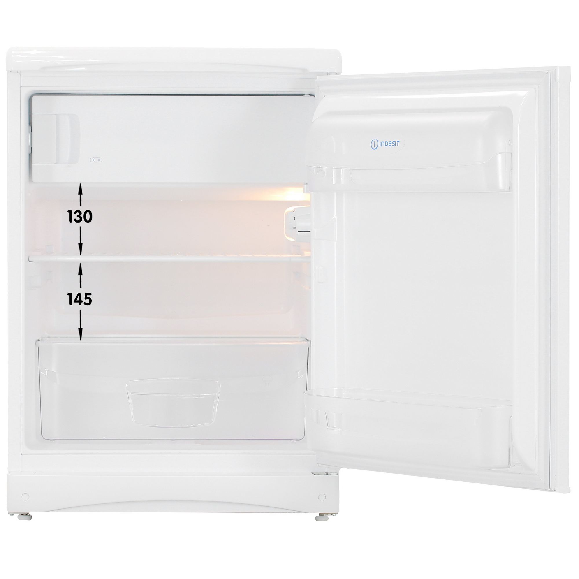 9094718 Холодильник компактный   Indesit TT 85 A белый STDN-0129128 - Вид №1