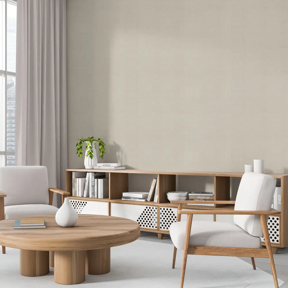 Обои флизелиновые Inspire Dots темно-бежевые 1.06 м STLM-2149547 - Вид №3