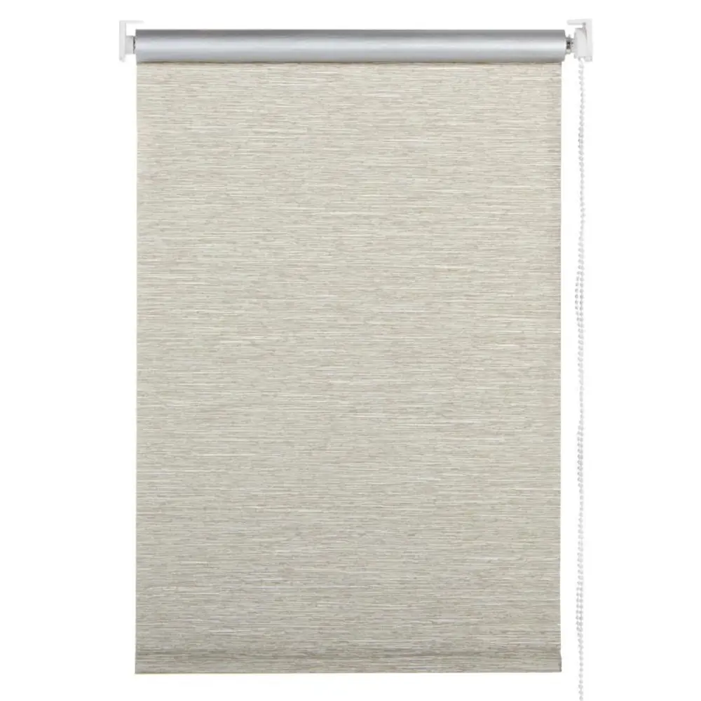 Штора рулонная блэкаут Штрих 50x175 см коричневая Santreyd STLM-2212456