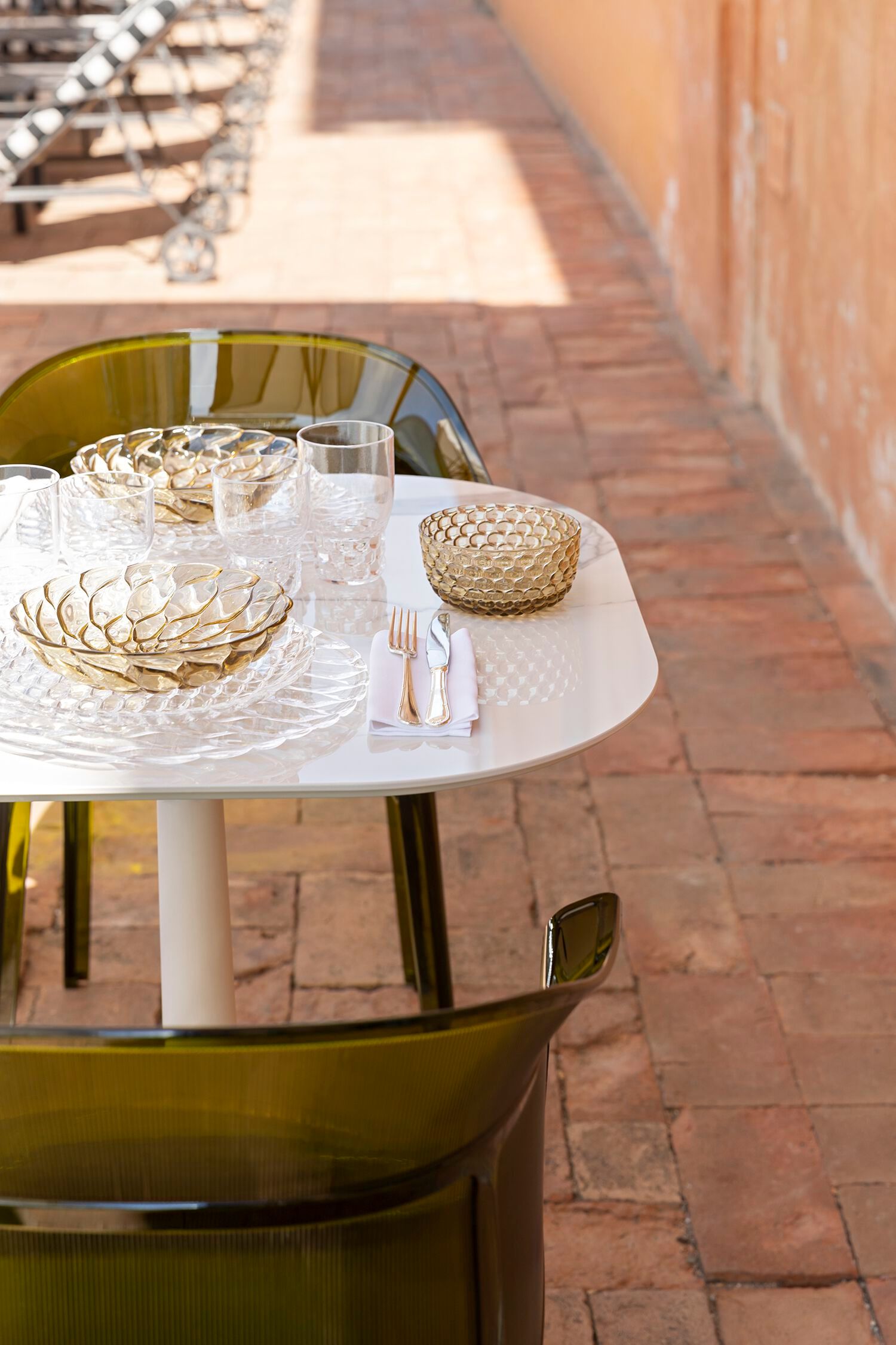 Набор плоских пластин из инженерного пластика Kartell Jellies Family ARCH-00088939 - Вид №4