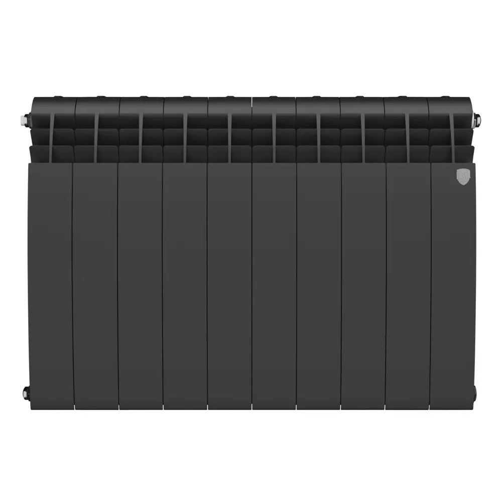 Royal Thermo BiLiner B 500 — биметаллический радиатор черный, 10 секций 89426233 STLM-1578141 - Вид №1