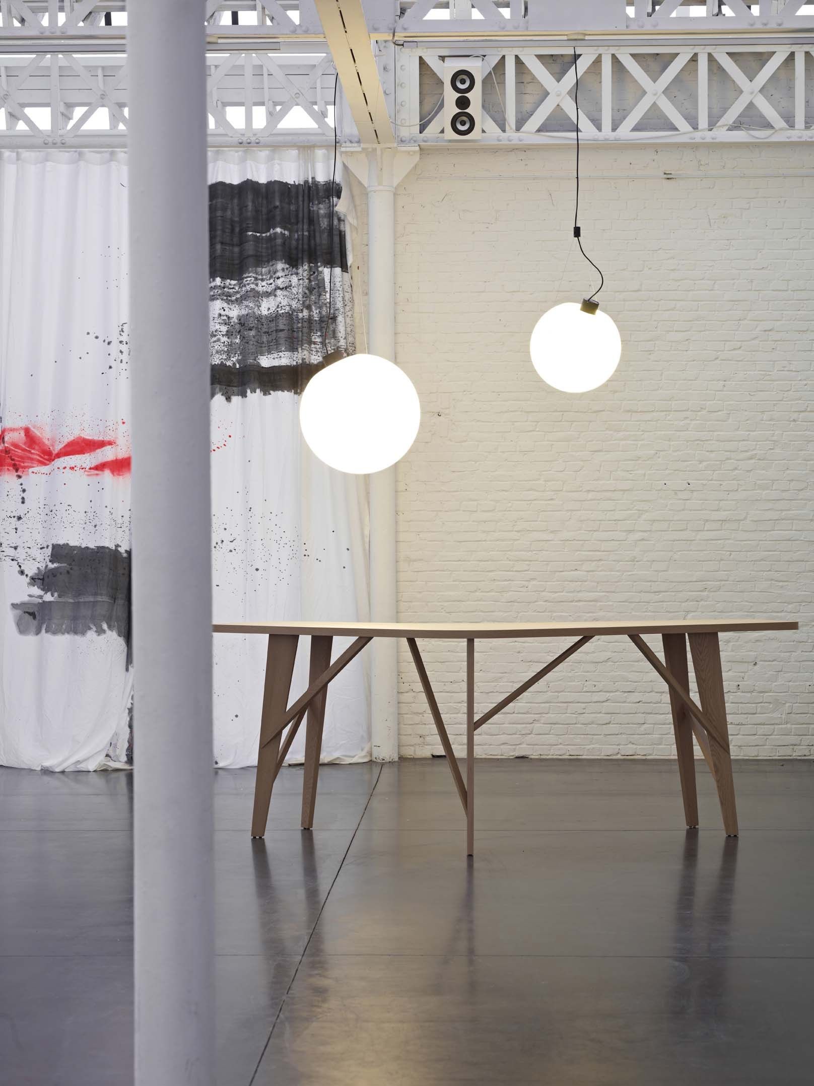 Высокий деревянный стол Quinze & Milan номер 26 ARCH-00042674 - Вид №1