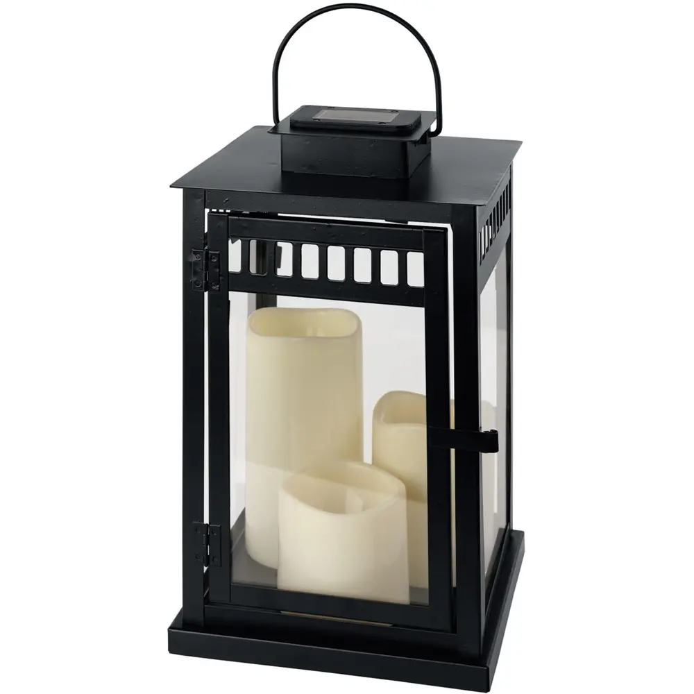 Светильник на солнечных батареях светодиодный «Фонарь» 3x0,06 Вт Eglo STLM-2043855