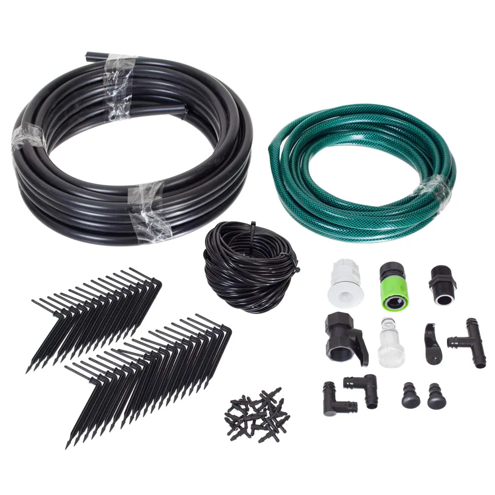 Комплект для капельного полива «Урожай-капельницы» для теплицы 3x4 м. Основной STLM-2184356 - Вид №1