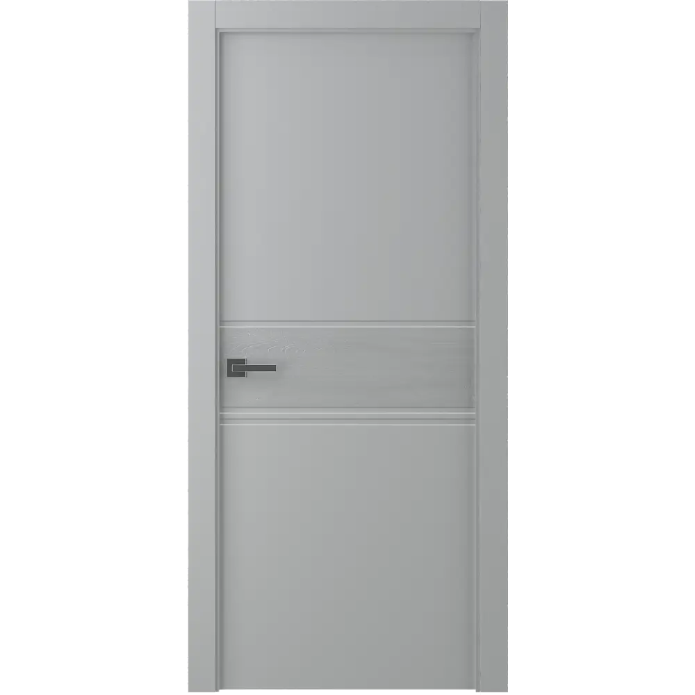 Дверь межкомнатная глухая Твинвуд2 эмаль серый 2100x800 мм BELWOODDOORS STLM-2197682