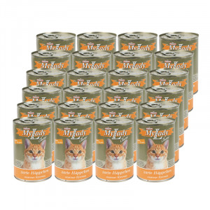 ПР0037895*24 Корм для кошек My Lady Classic кусочки в соусе, птица, утка конс. 415г (упаковка - 24 шт) Dr. ALDER`s