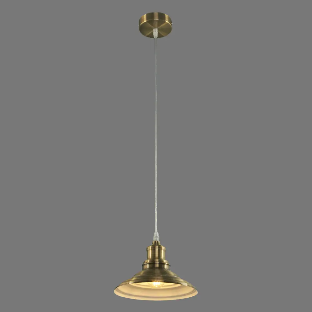 Светильник подвесной Cymbal PL-600 1xE27x40 Вт 2 м² цвет старинная медь CAMELION STLM-2104948