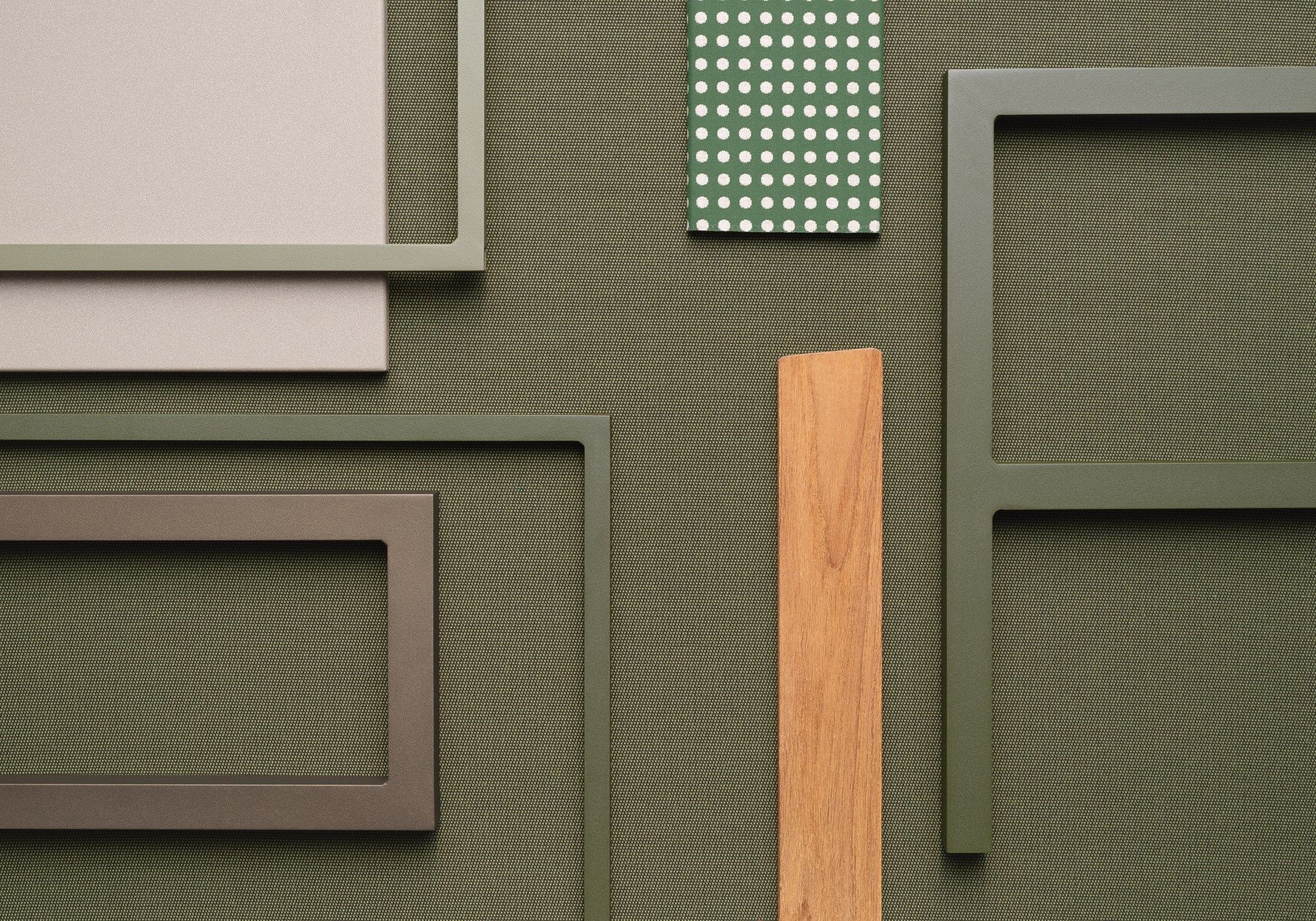 2-местный тканевый садовый диван Kettal пейзаж ARCH-00087394 - Вид №8