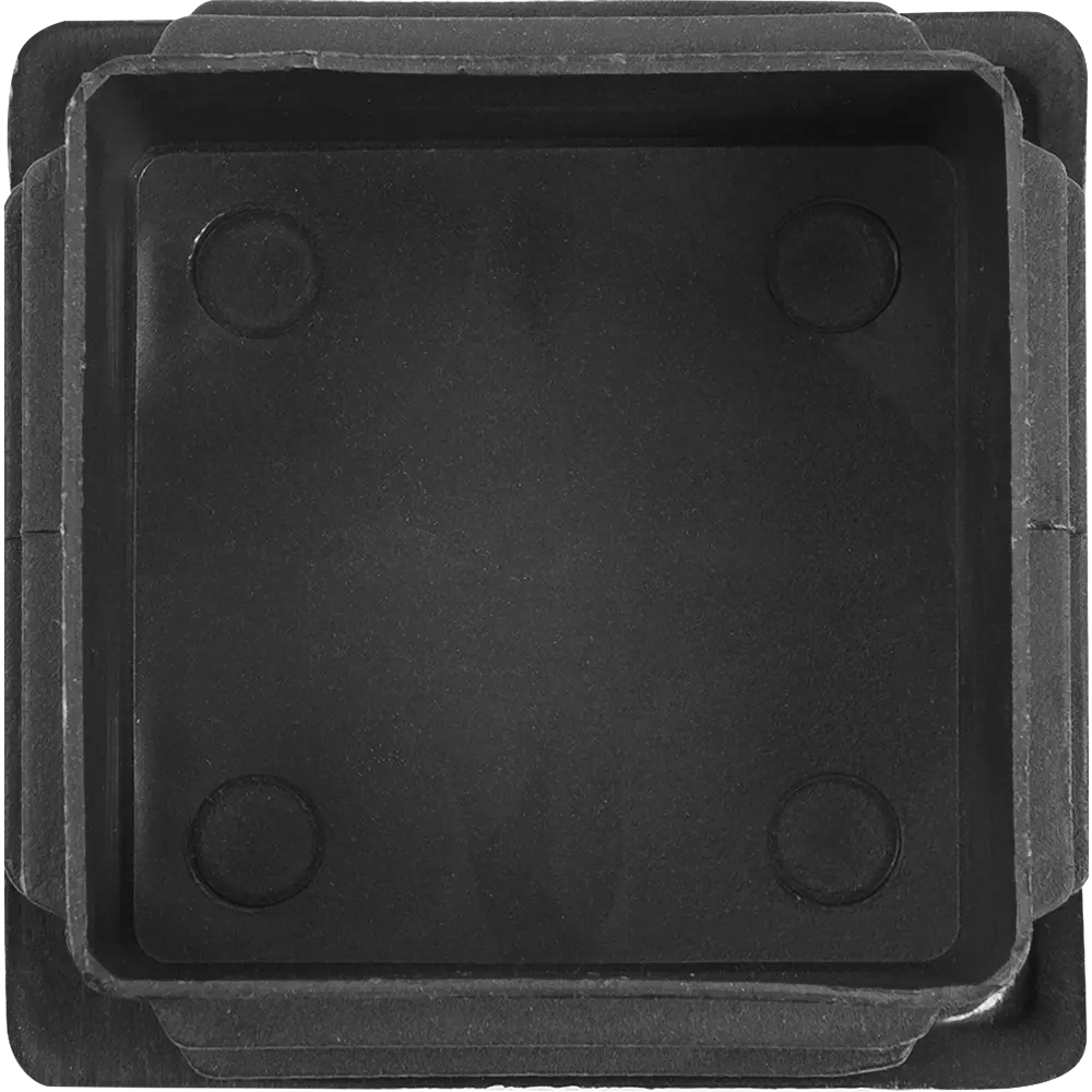 Заглушка 80x80 мм внутренняя черная 2 шт Santreyd STLM-2121200 - Вид №1