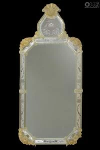 999 ORIGINALMURANOGLASS Венецианское зеркало Upupa - муранское стекло OMG  см