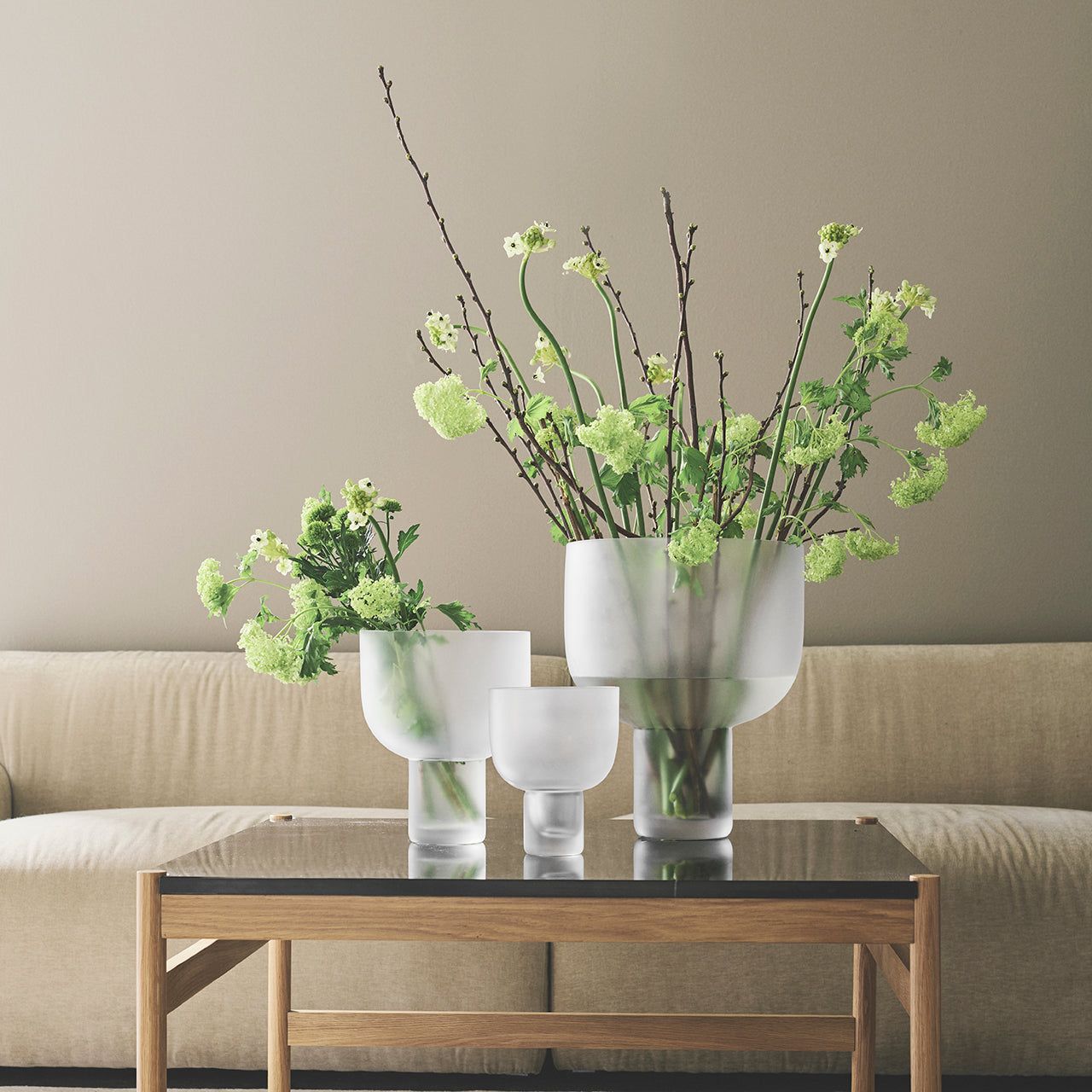 Замороженная стеклянная ваза Gejst Nebl ARCH-00103742 - Вид №2