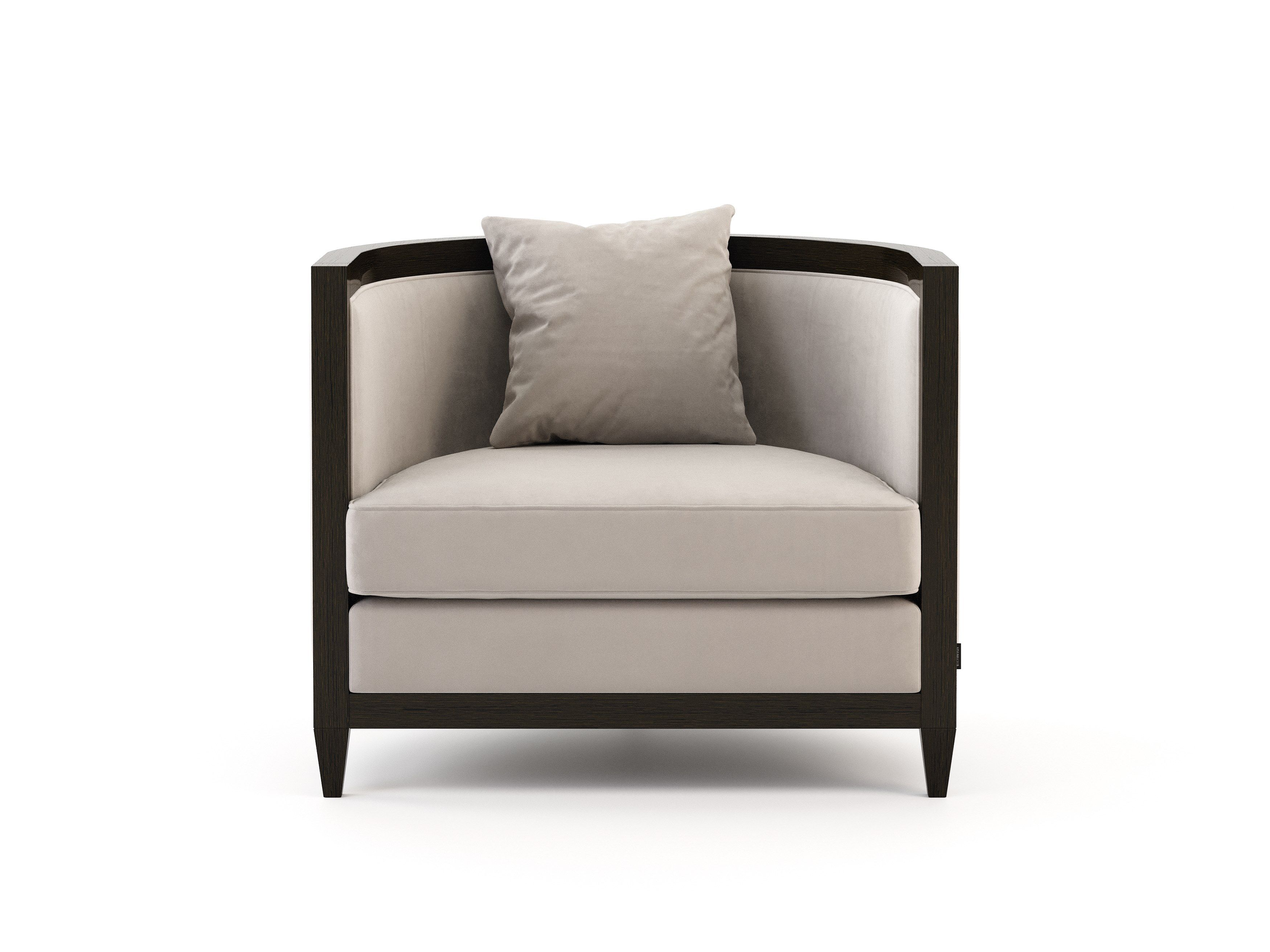 Кресло из микрофибры с подлокотниками Stylish Club Voilier ARCH-00135859 - Вид №1