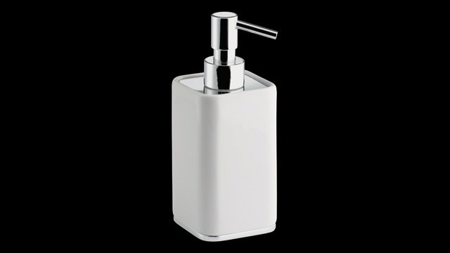 AT728 Дозатор для жидкого мыла, настольный, керамический 0,375 л bagno&associati ALTISSIMA
