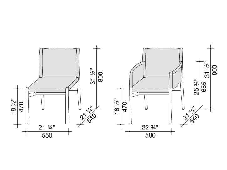 Кожаный стул Lema AYON ARCH-00076560 - Вид №10