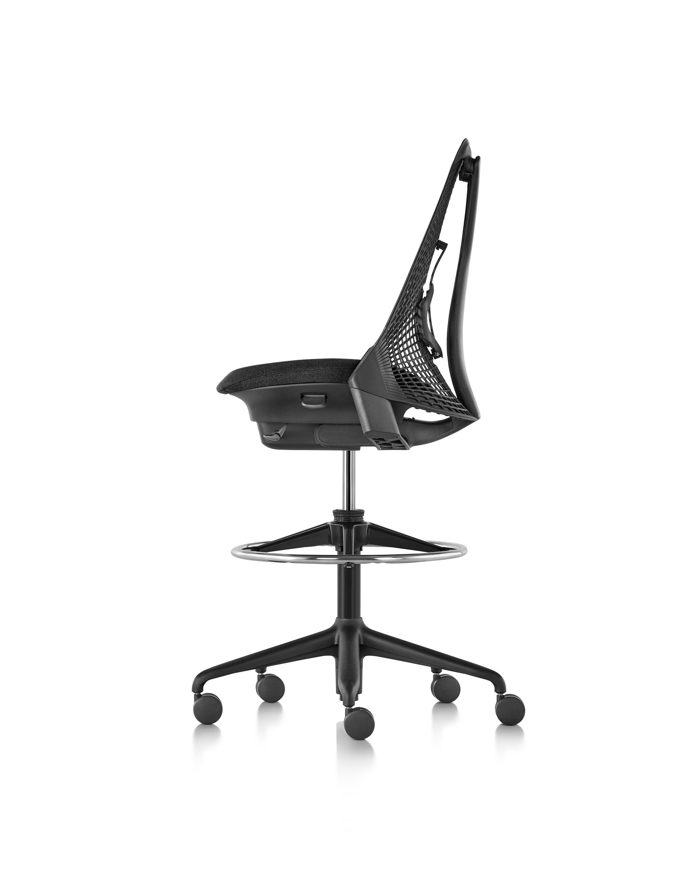 Эргономичный поворотный офисный стул с подлокотниками Herman Miller Sayl ARCH-00018629 - Вид №6