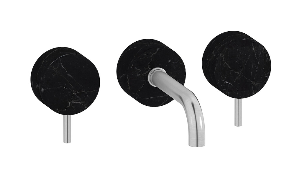 Смеситель встроенный для раковины WE ARE IB mr306ss_2 Brushed Nickel Marmo