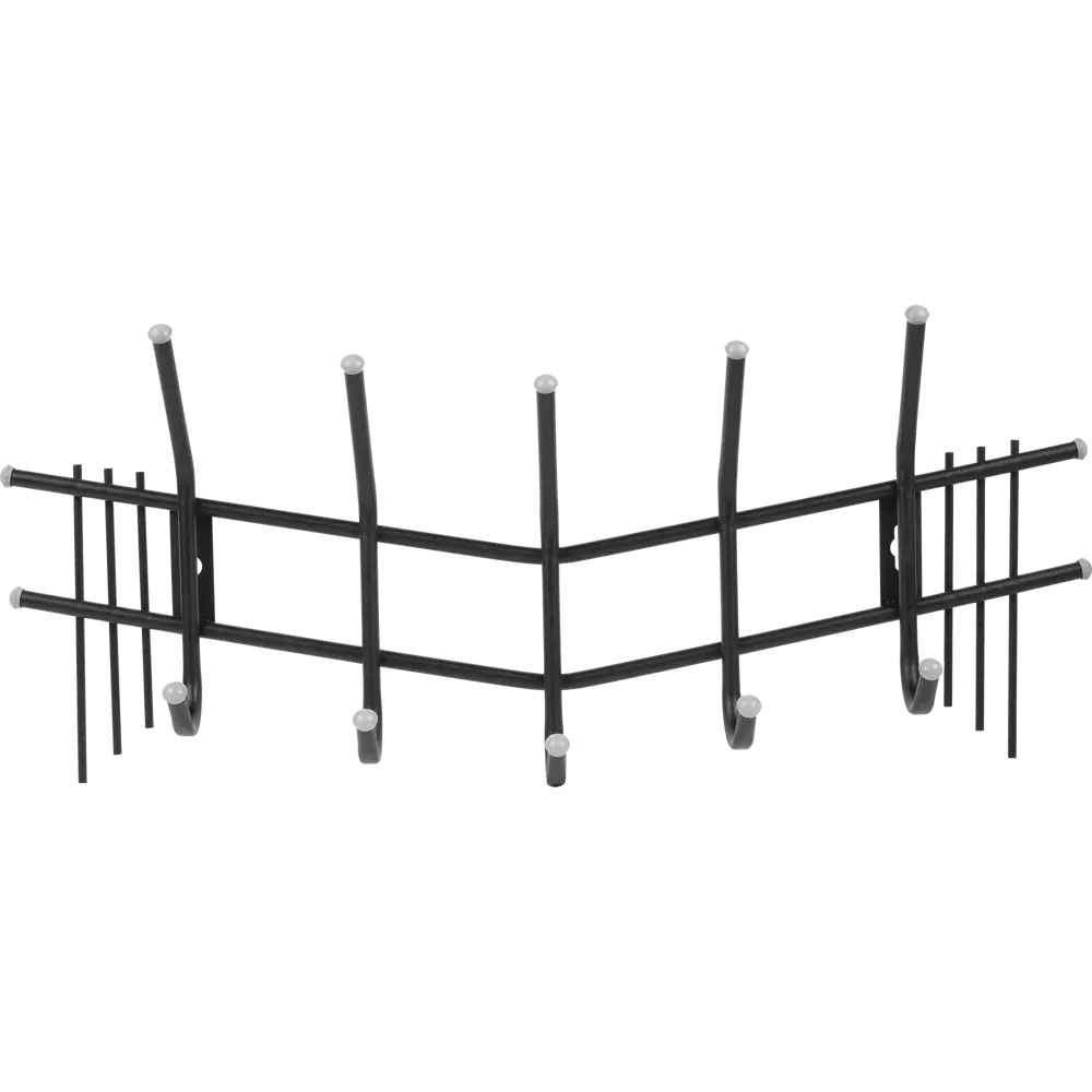 Вешалка Sheffilton Чайка цвет чёрный/серый STLM-2117597
