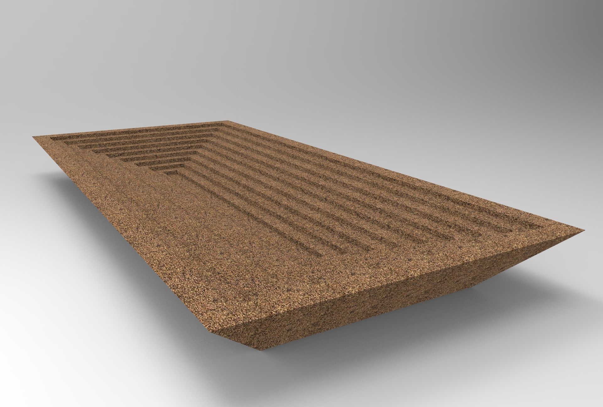 Пустые прямоугольные пробки OTQ геометрическая ARCH-00010504 - Вид №3