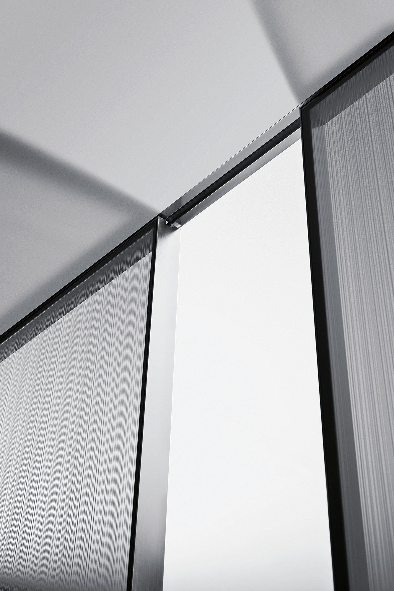 Стеклянная дверь Lualdi раздвижные и поворотные стеклянные системы ARCH-00042338 - Вид №17