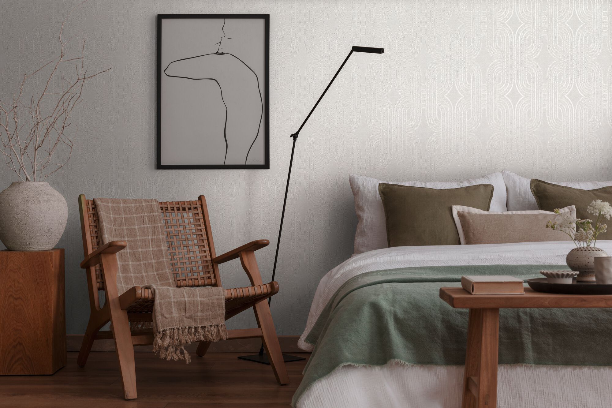 Огнестойкие обои с эффектом ткани Architects Paper French Affair ARCH-00056882 - Вид №3