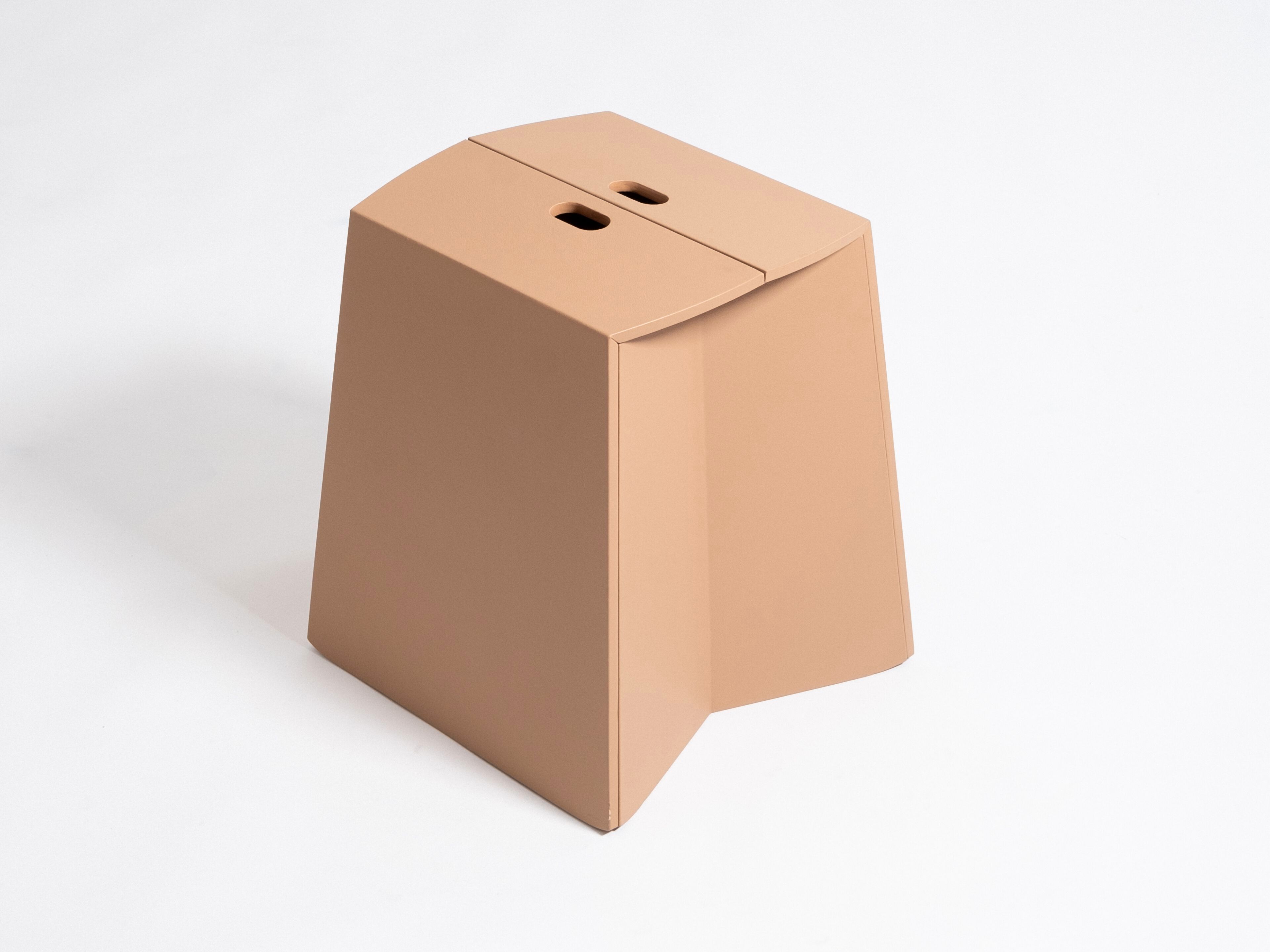 Кожаный складной низкий стул Patrick Jouin Edition MATE ARCH-00007338 - Вид №1