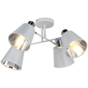 92058677 Люстра на штанге Illumico Il6116-4cou-79 wh cr abelie 4 лампы 24 м² цвет белый STLM-1424579