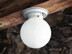 Aldo Bernardi Стеклянный потолочный светильник отраженного света Mansarda