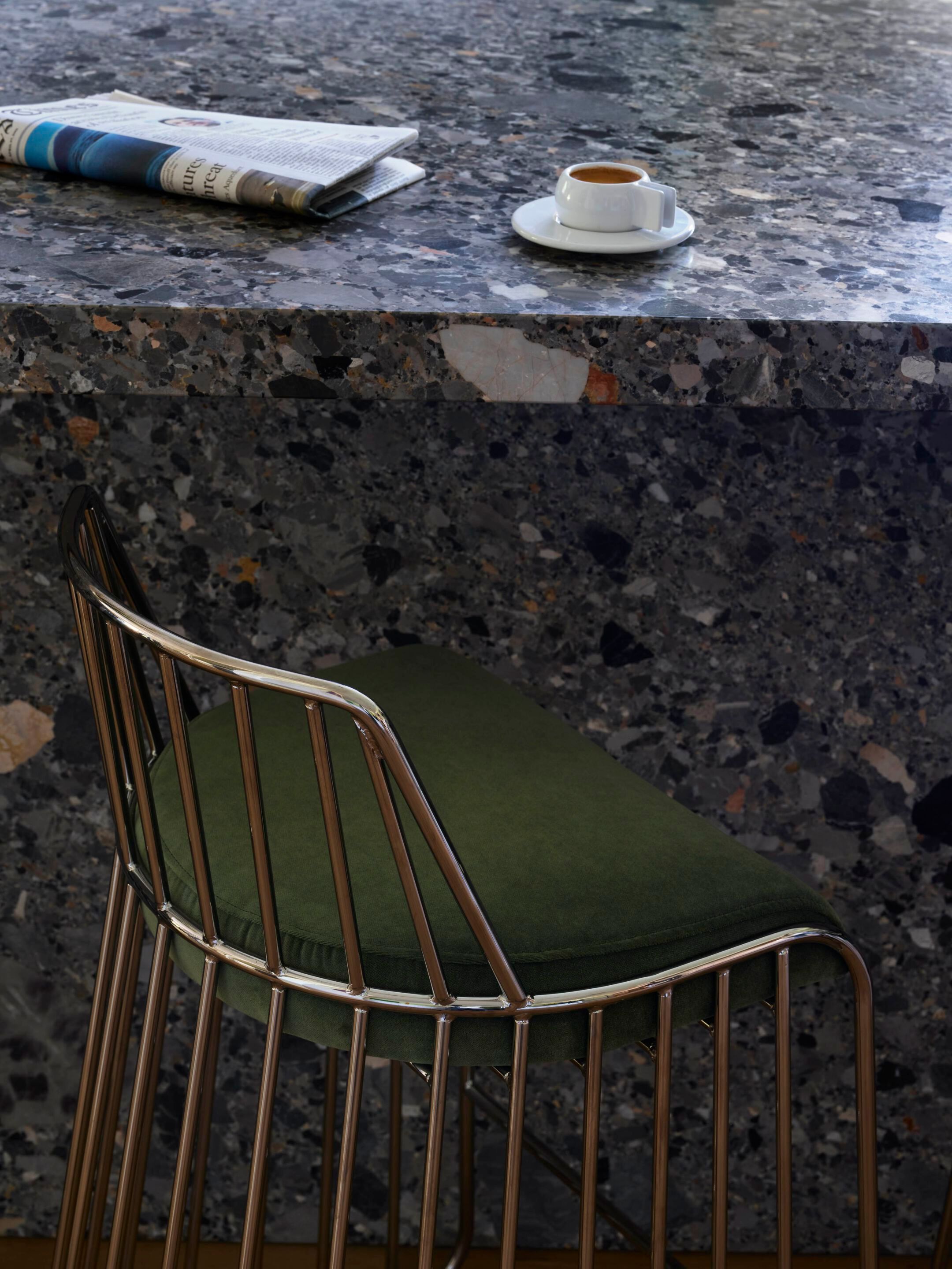 Высокий стул со спинкой Phase Design Bride'S Veil ARCH-00066905 - Вид №4