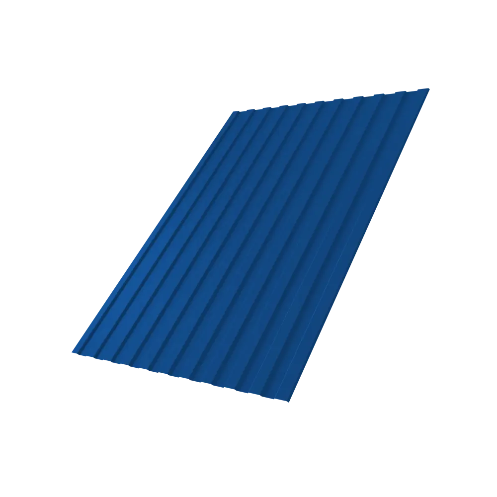 Профнастил С8 0.4 мм 1200x2000 мм RAL 5005 синий Santreyd STLM-2037965 - Вид №1