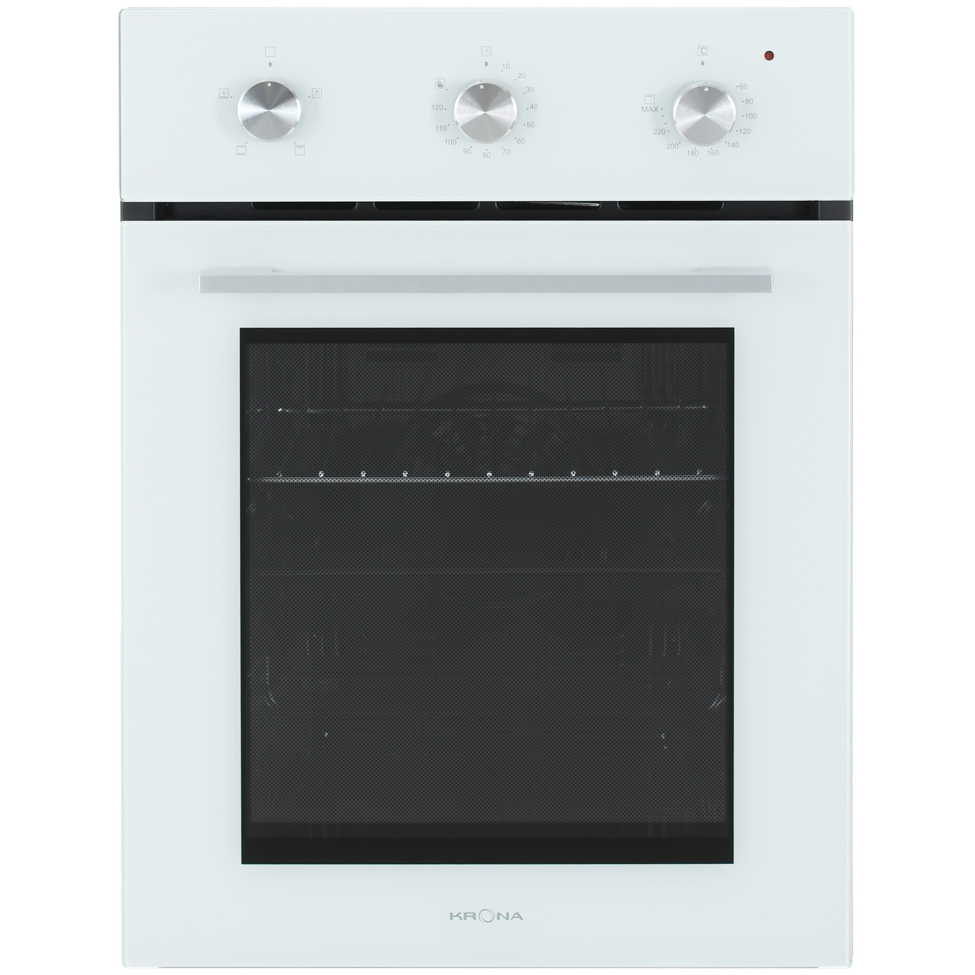 9163547 Электрический духовой шкаф KRONA LINDE 45 WH белый KRONA1 STDN-0030807