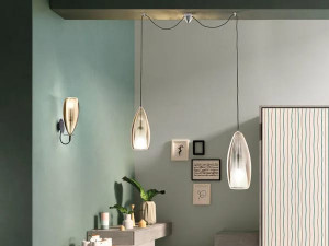 Металлик боросиликатного стекла бра