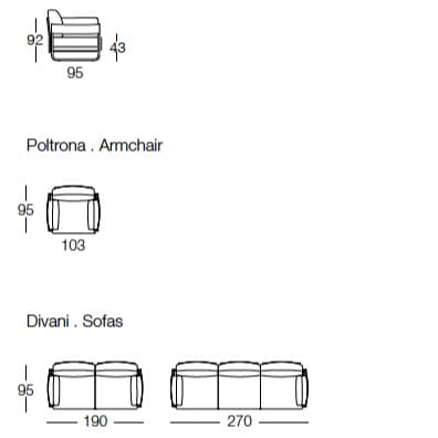 Модульный угловой диван из ткани Dema Alef ARCH-00101244 - Вид №5