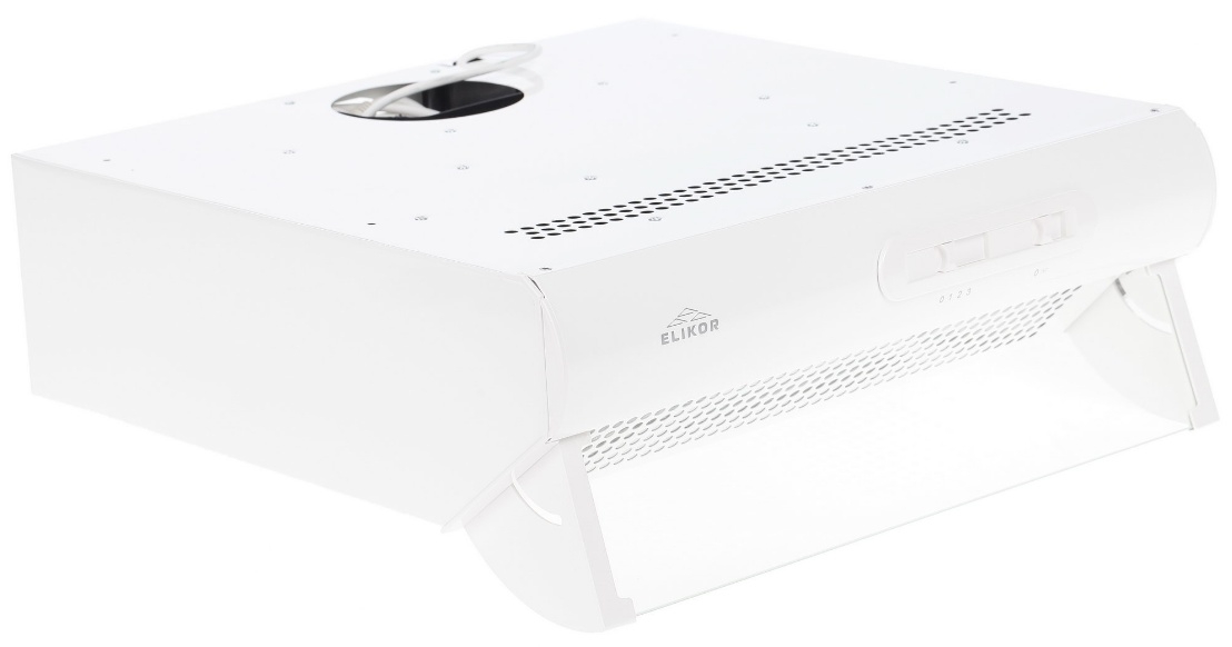 6631945 Вытяжка подвесная ELIKOR Davoline 50П-290-П3Л белый/прозрачный STDN-0075756