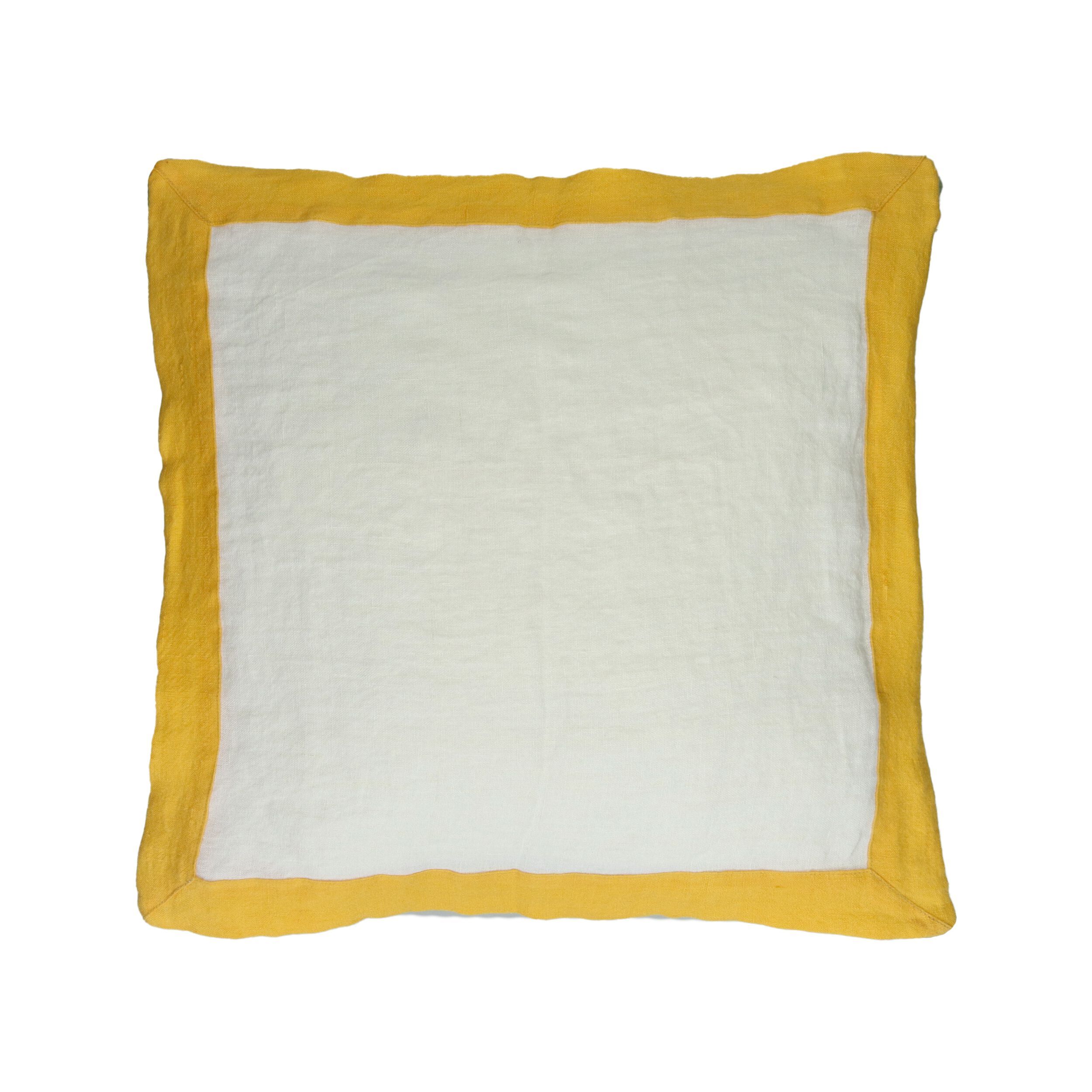 Квадратная льняная подушка POMAX Сен-Тропе ARCH-00034449 - Вид №7