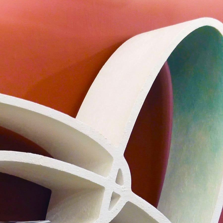 Книжный шкаф из переработанного пластика с фотокаталитической обработкой Creazione SUGO THE GIULIA ARCH-00037509 - Вид №3