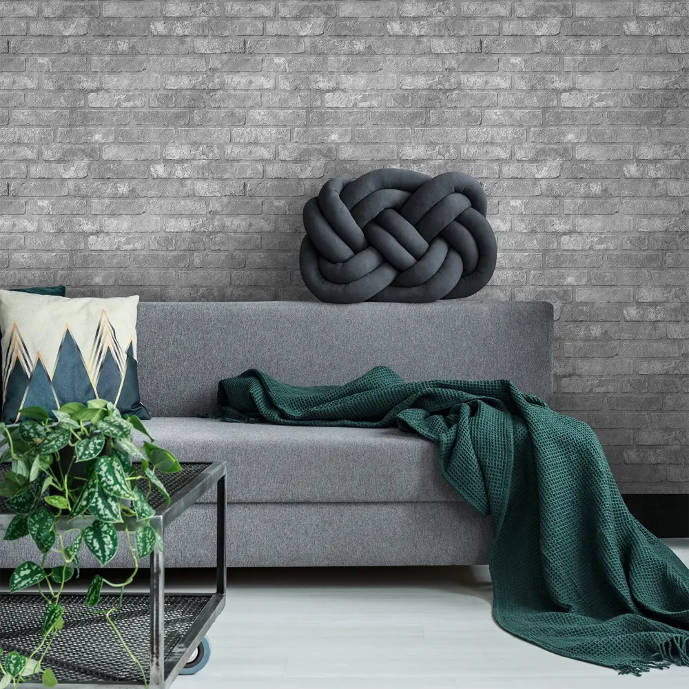 Обои флизелиновые Victoria Stenova ROCK&WAL серые 1.06 м 888858 STLM-2145304 - Вид №2