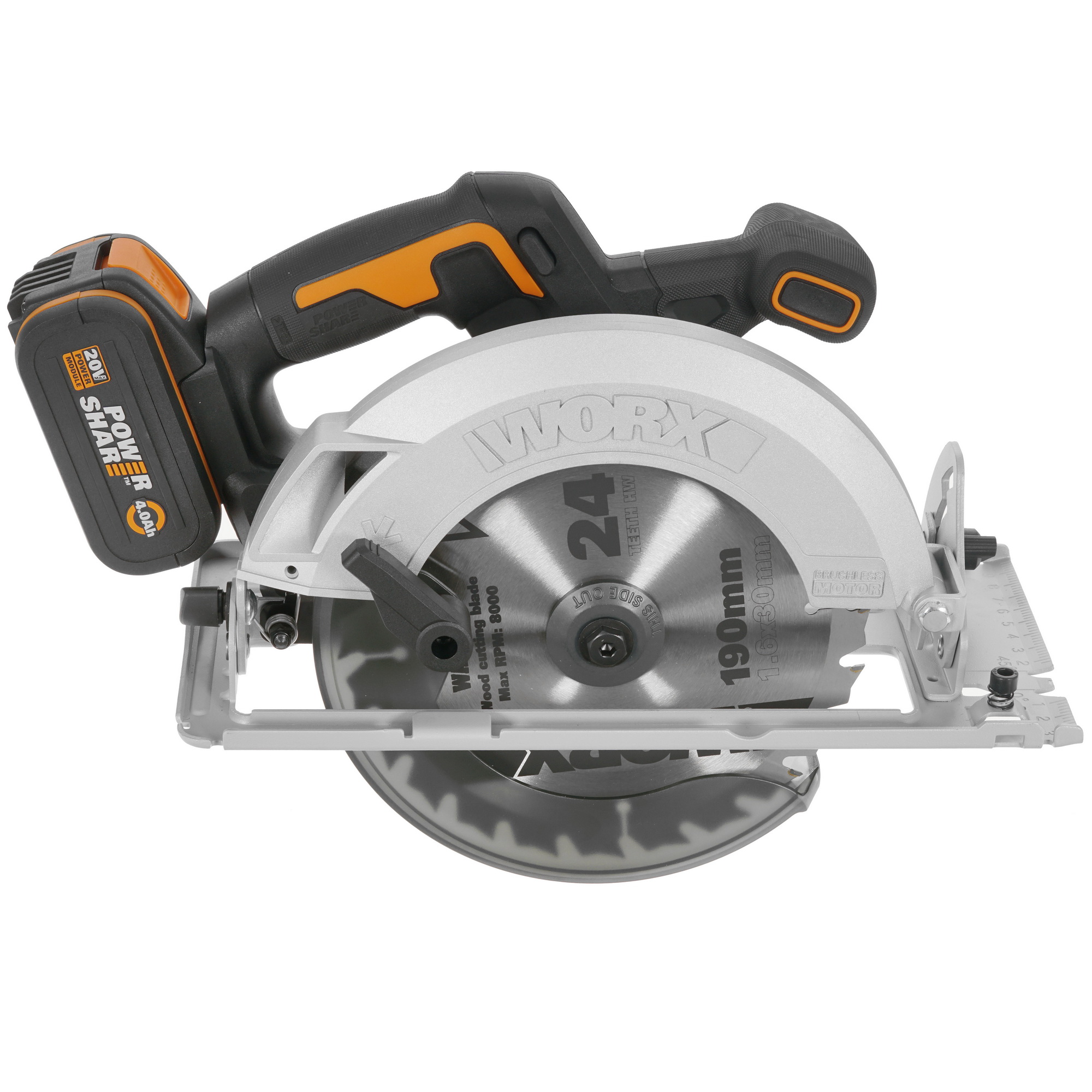 Пила дисковая Worx WX520 PowerShare 20V 5325134 STDN-0048247 - Вид №1