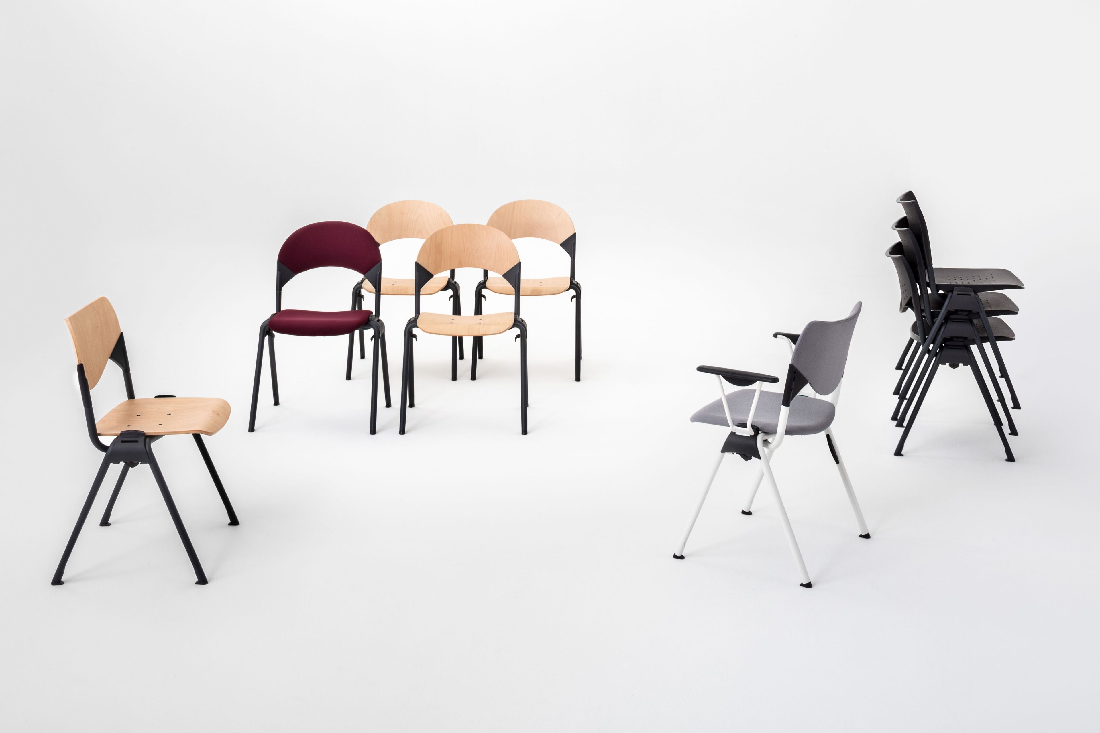 Штабелируемый стул из полипропилена Mara ворота ARCH-00122917 - Вид №4