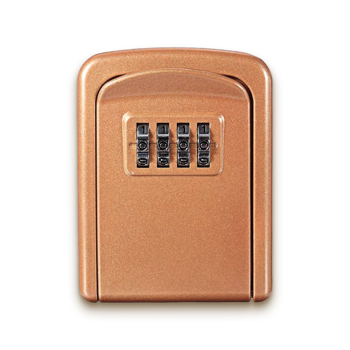 91003710 Ключница с кодовым замком 2015/01, алюминий, 90х75х35 мм, цвет золотой STLM-0434761 PUR PURPOSE
