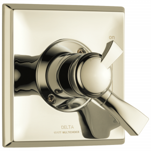 59140-PN-PK H2Okinetic® Ручной душ с 4 режимами Delta Faucet Universal Showering Полированный никель