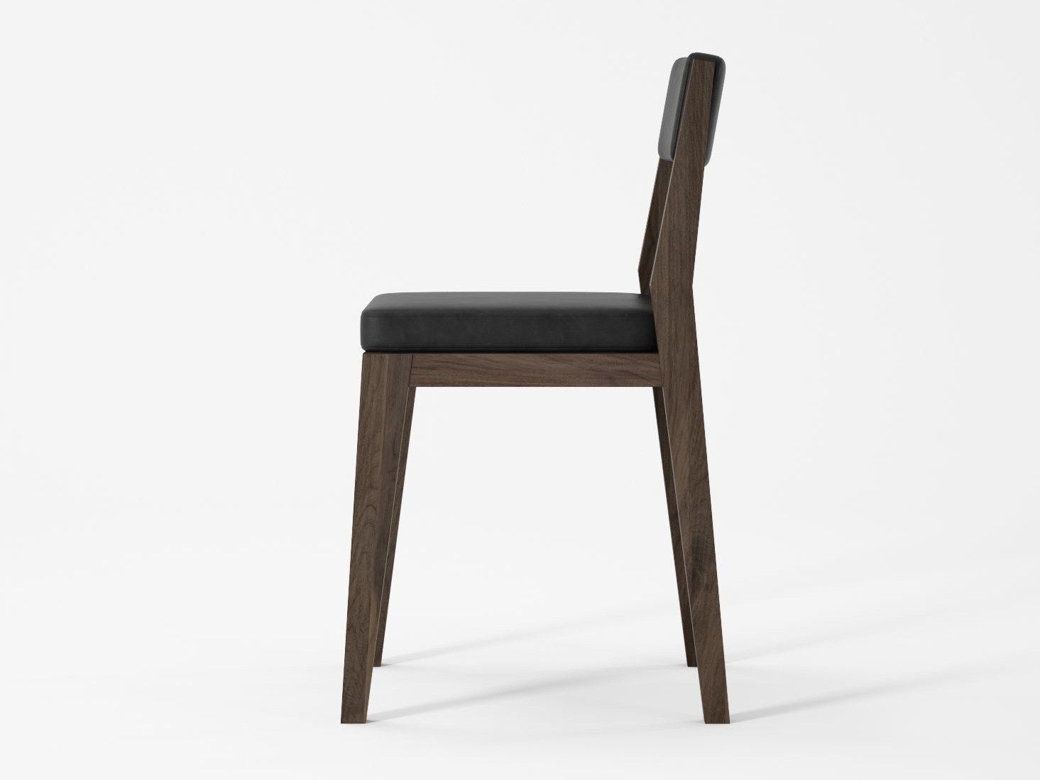 Мягкий стул для ресторана из массива дерева KARPENTER Nouveau Bistro ARCH-00008818 - Вид №32