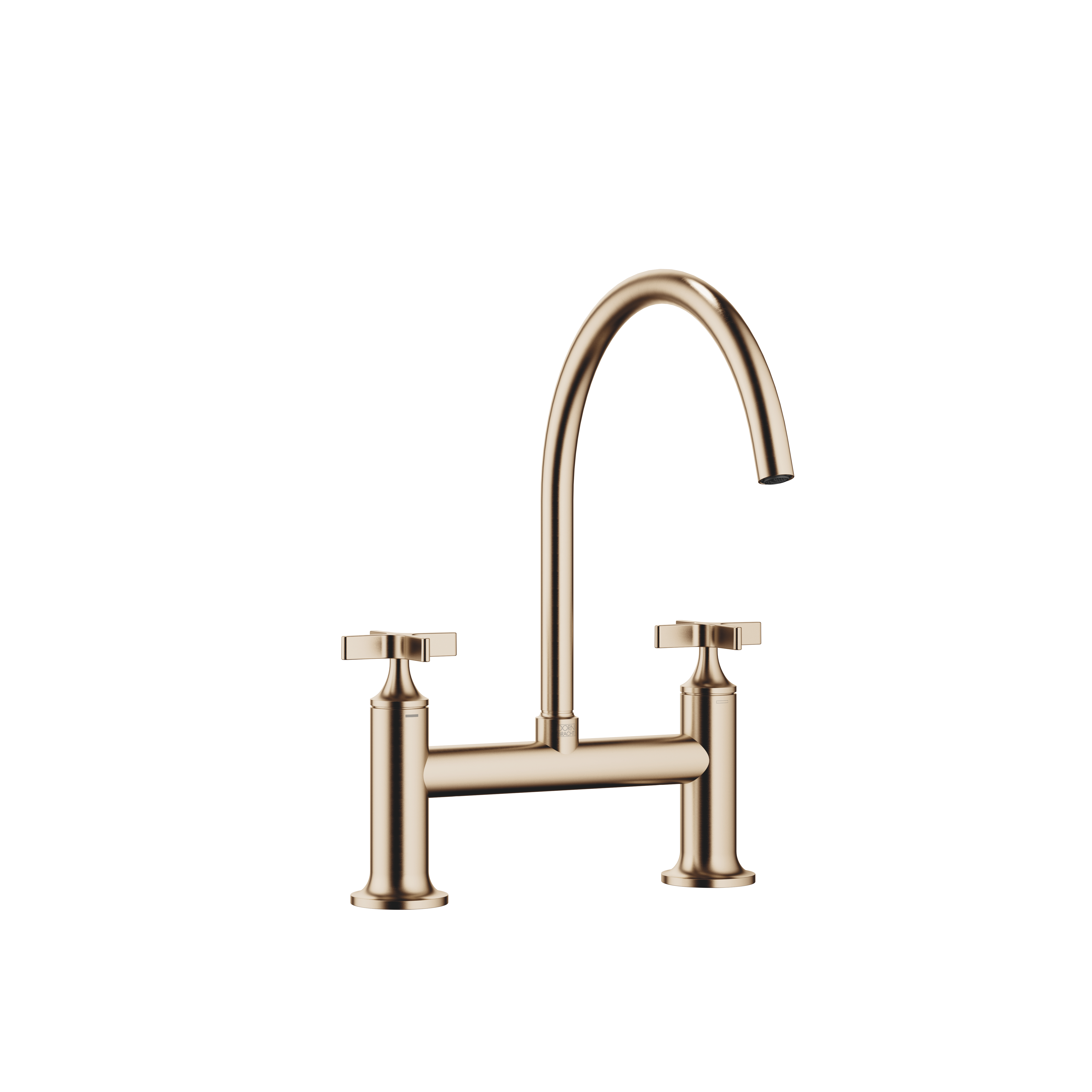 VAIA Мостовой смеситель на два отверстия для ополаскивания/спрей Profi - Brushed Champagne (22-каратное золото) 19825809-46 DornBracht
