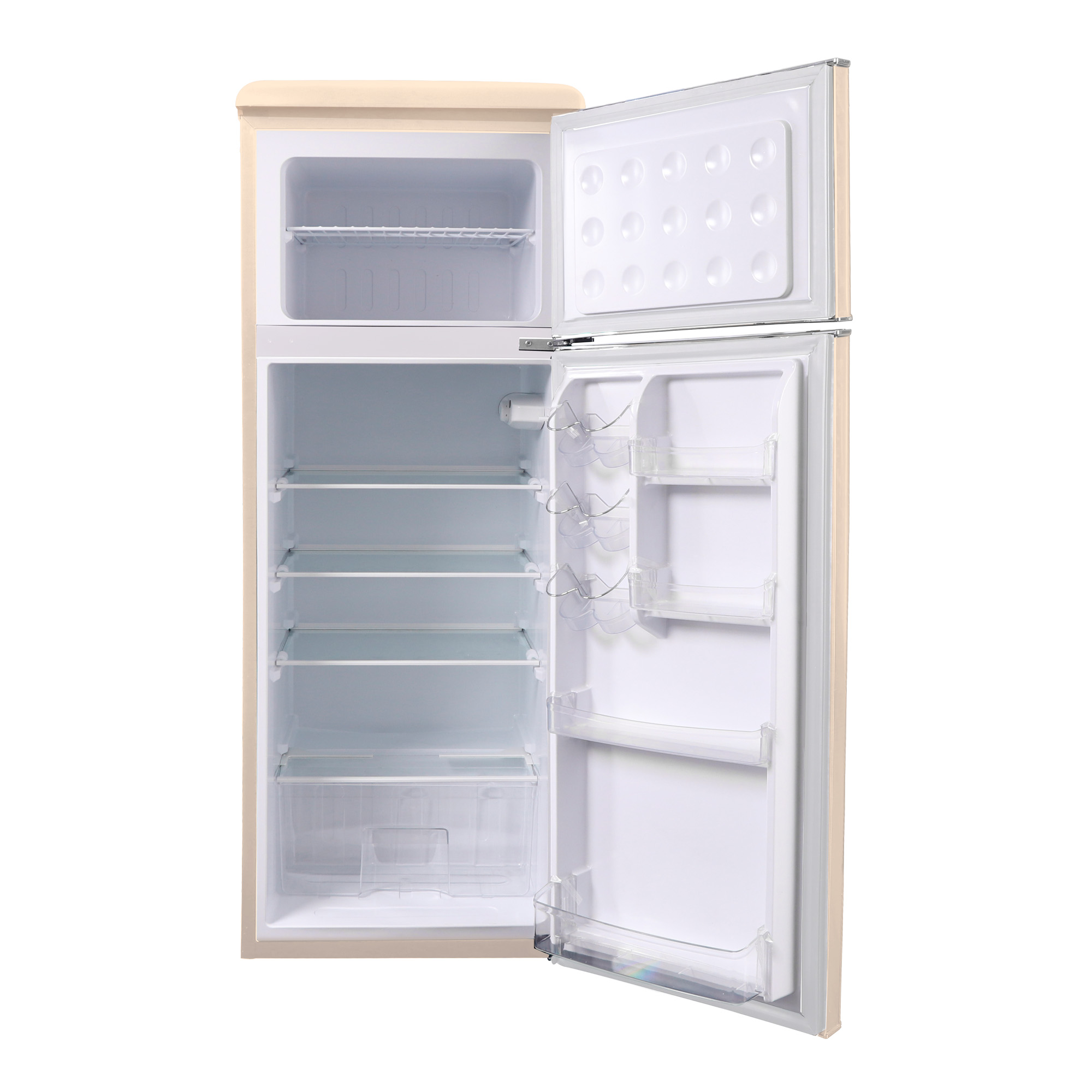 9115135 Холодильник с морозильником   Tesler RT-217 бежевый STDN-0139297 - Вид №1