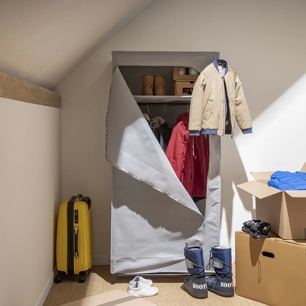 Шкаф-чехол Spaceo для сезонной одежды 75×160×45 см 82762457 STLM-0035672 - Вид №8