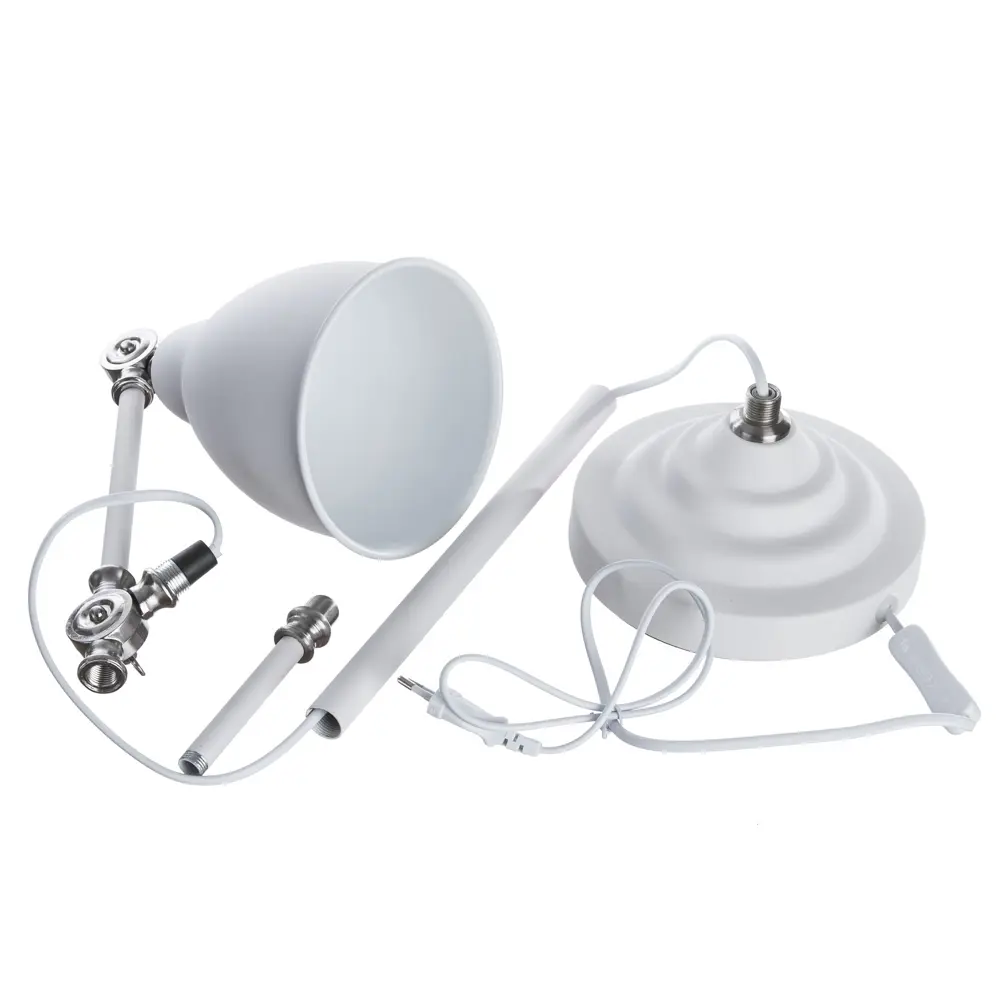 Настольная лампа Braccio 1xE27x60 Вт, цвет белый матовый Arte Lamp STLM-2049230 - Вид №6